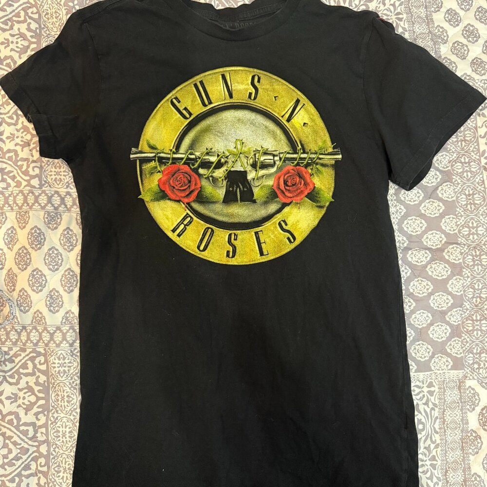Guns N Roses T-Shirt Black Medium